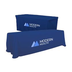 Image of Modern Health Tradeshow Table Throw