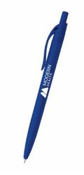 Image of Modern Health Sleek Write Rubberized Pen - Blue