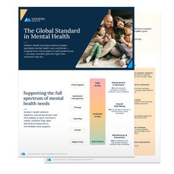 Image of The Global Standard in Mental Health (1-page Flyer)