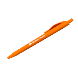 Image of Modern Health Sleek Write Rubberized Pen (Orange)