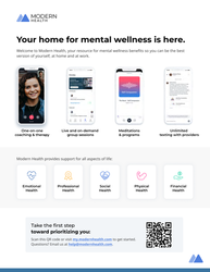 Image of Home for Mental Wellness Flyer