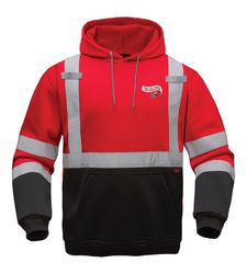 Image of Non-Ansi Pullover Sweatshirt With Reflective Tape