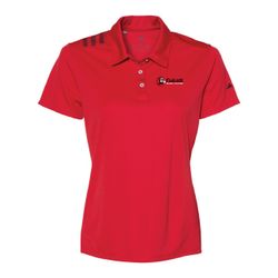 Image of Adidas - Women's 3-Stripes Shoulder Polo