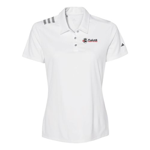 Adidas - Women's 3-Stripes Shoulder Polo image thumbnail
