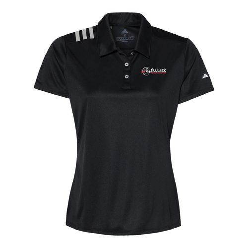 Adidas - Women's 3-Stripes Shoulder Polo image thumbnail