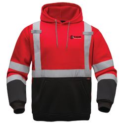 Image of Non-Ansi Pullover Sweatshirt With Reflective Tape