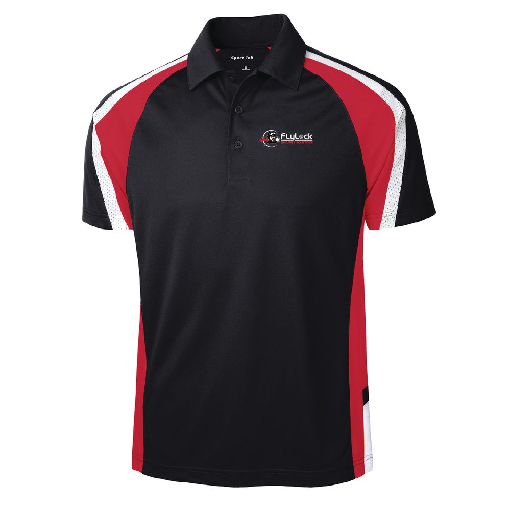 Sport-Tek® Tricolor Micropique Sport-Wick® Polo | Men's - FlyLock primary image