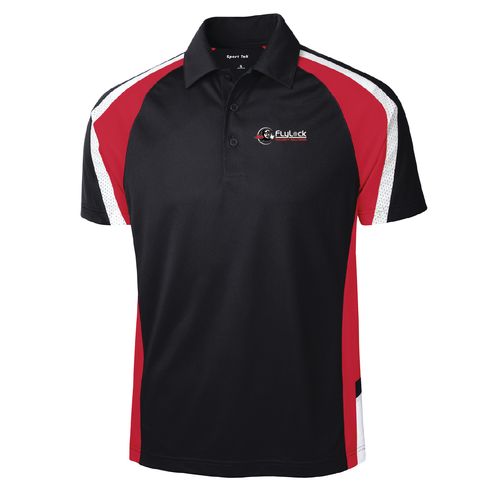 Sport-Tek® Tricolor Micropique Sport-Wick® Polo | Men's - FlyLock image thumbnail