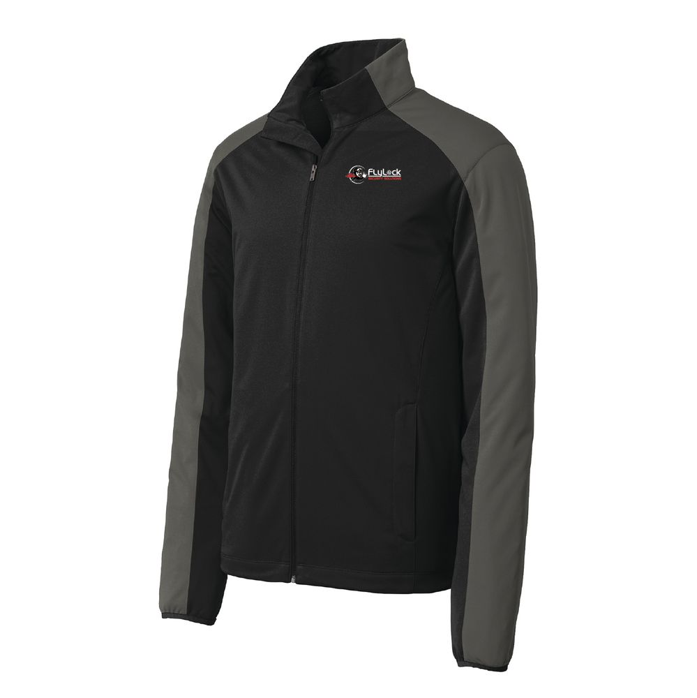 Port Authority® Active Colorblock Soft Shell Jacket - FlyLock primary image