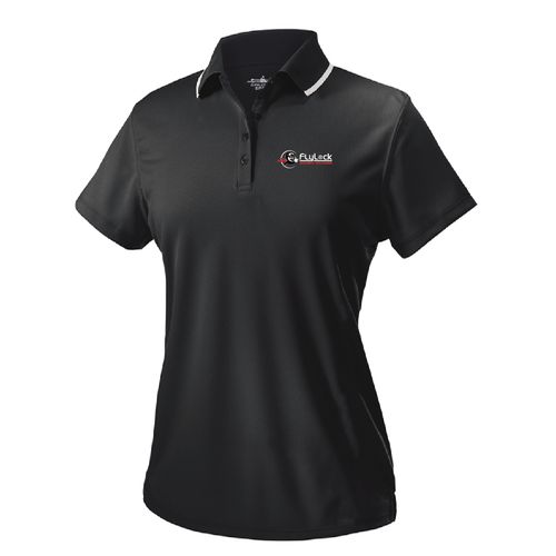 Women's Classic Solid Wicking Polo - FlyLock image thumbnail