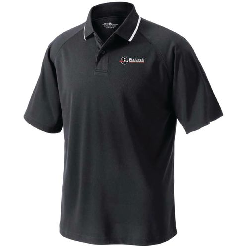 Men's Classic Solid Wicking Polo - FlyLock image thumbnail