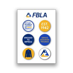 Image of FBLA Button Pack