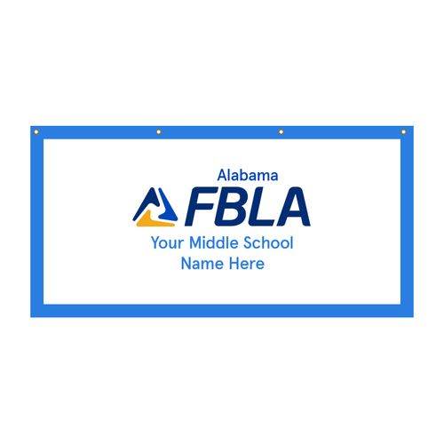 Middle School Banner (Personalized) image thumbnail