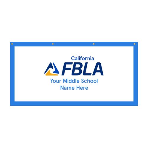 Middle School Banner (Personalized) image thumbnail