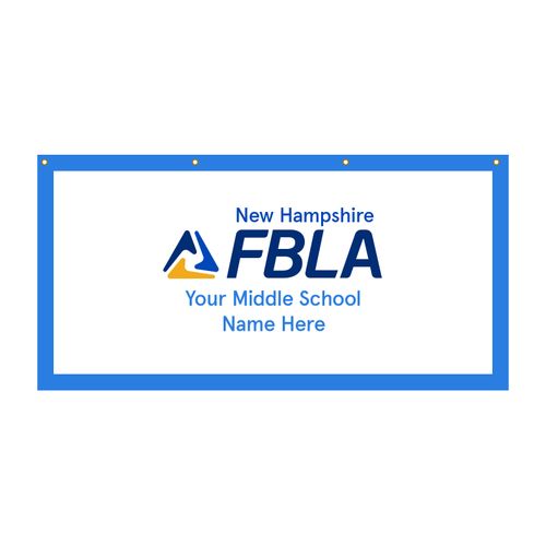 Middle School Banner (Personalized) image thumbnail