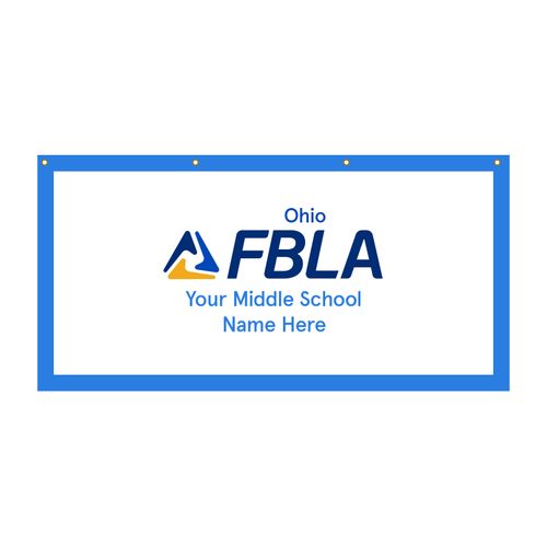 Middle School Banner (Personalized) image thumbnail
