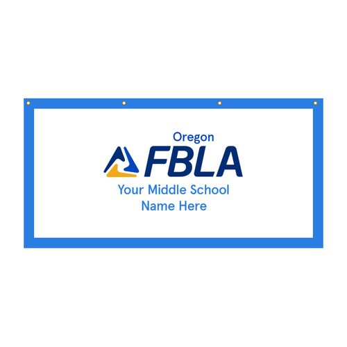 Middle School Banner (Personalized) image thumbnail