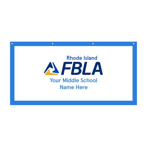 Middle School Banner (Personalized) image thumbnail