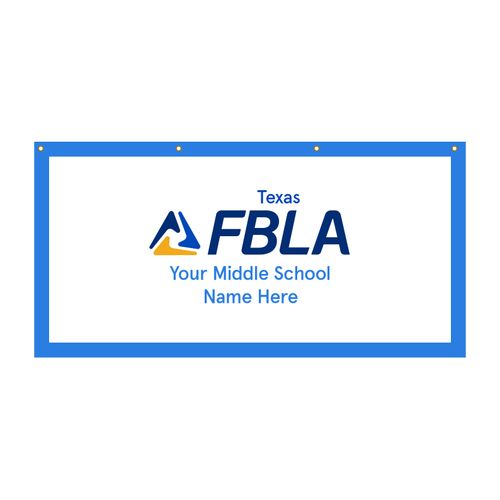 Middle School Banner (Personalized) image thumbnail