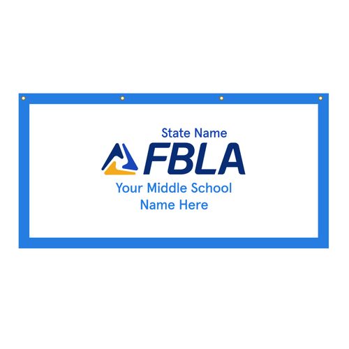 Middle School Banner (Personalized) image thumbnail