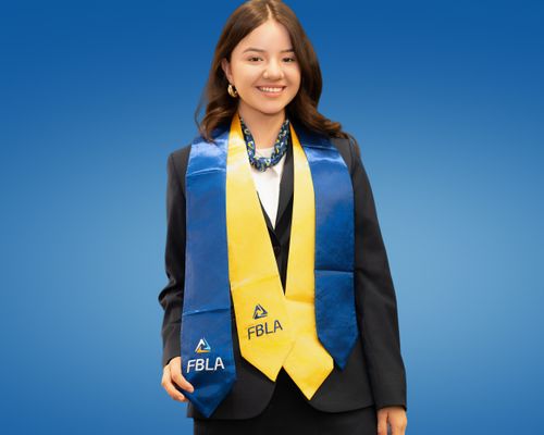 FBLA Gold Stole image thumbnail