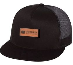 Image of Black Snap back hat