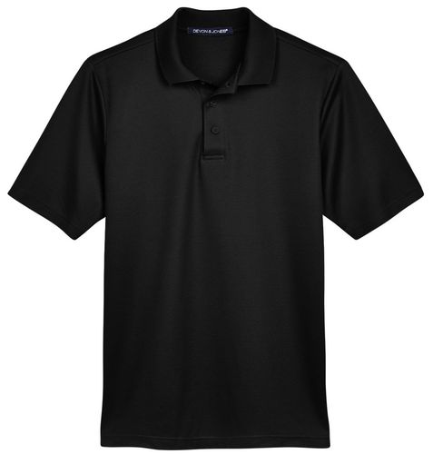 Devon & Jones CrownLux Performance™ Men's Plaited Polo image thumbnail