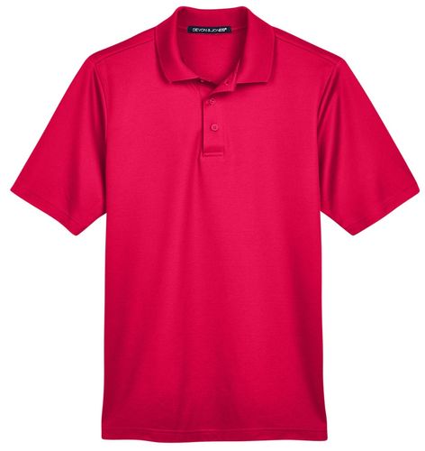 Devon & Jones CrownLux Performance™ Men's Plaited Polo image thumbnail