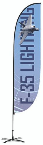Feather Banner 9' Double Sided - Custom Design image thumbnail