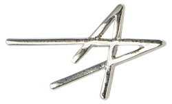 Image of Lockheed Martin Silver Star Lapel Pin