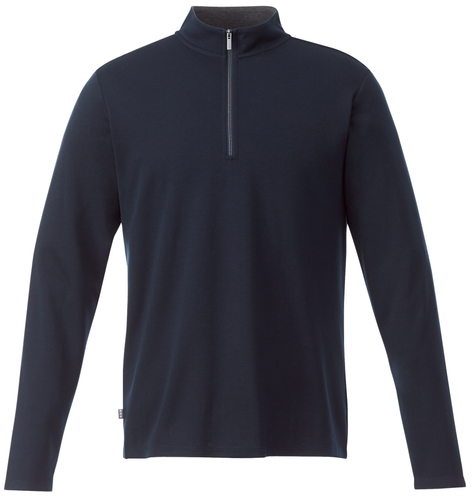 Military Veterans Men's Stratton Knit Quarter Zip image thumbnail