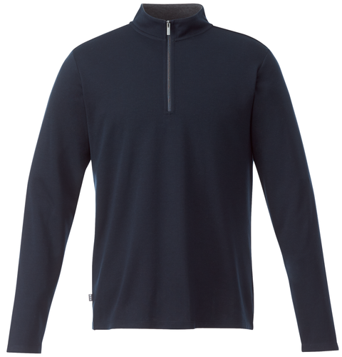 Military Veterans Men's Stratton Knit Quarter Zip image thumbnail