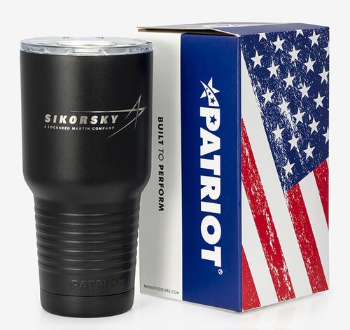 Patriot 30oz Insulated Stainless Steel Tumbler - Sikorsky image thumbnail