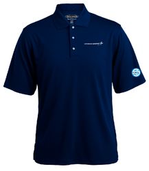 Image of Pebble Beach Horizontal Textured Polo - Mens