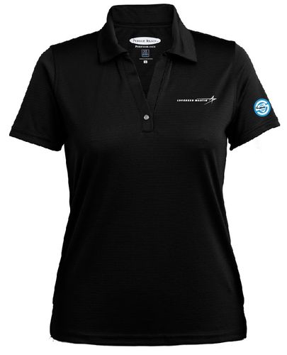 Pebble Beach Horizontal Textured Polo - Ladies image thumbnail