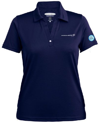 Pebble Beach Horizontal Textured Polo - Ladies image thumbnail