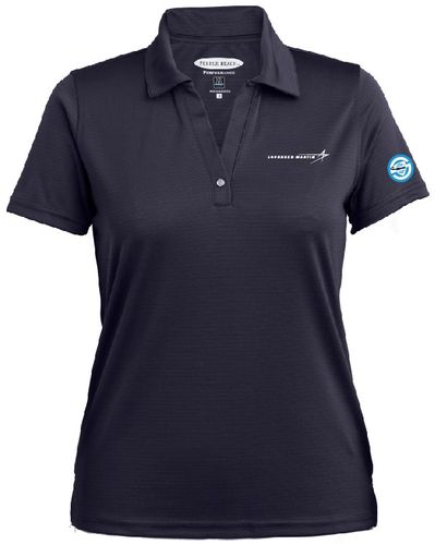 Pebble Beach Horizontal Textured Polo - Ladies image thumbnail