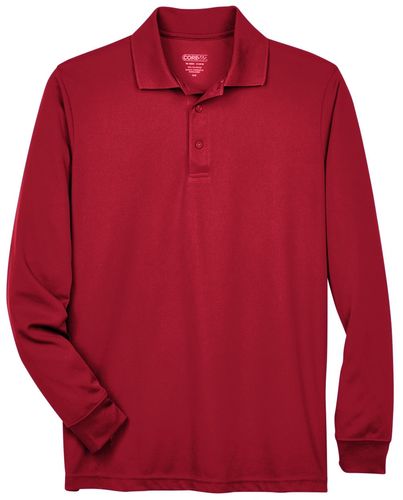 Military Veterans Pinnacle Performance Long-Sleeve Piqué Polo image thumbnail