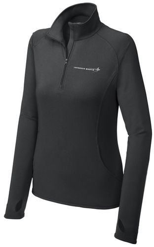 Ladies Sport-Wick® Stretch 1/2-Zip Pullover image thumbnail