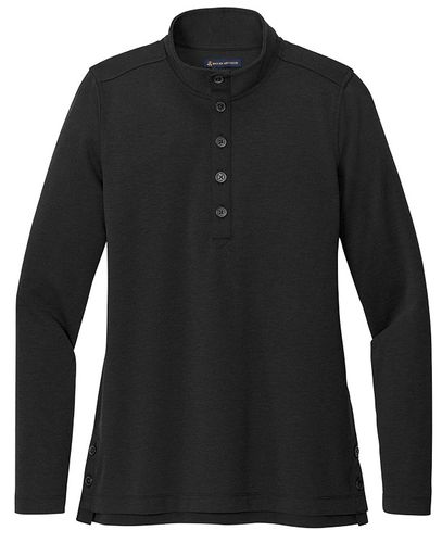 Brooks Brothers® Women’s Mid-Layer Stretch 1/2-Button image thumbnail