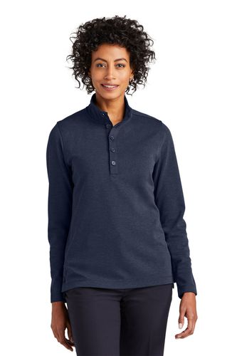 Brooks Brothers® Women’s Mid-Layer Stretch 1/2-Button image thumbnail