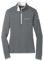 Image of Nike Ladies Dri-Fit Stretch 1/2 Zip Cover Up