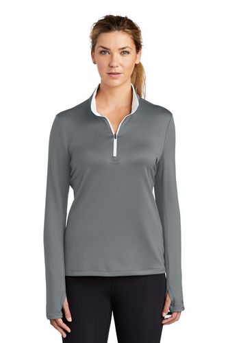 Nike Ladies Dri-Fit Stretch 1/2 Zip Cover Up image thumbnail