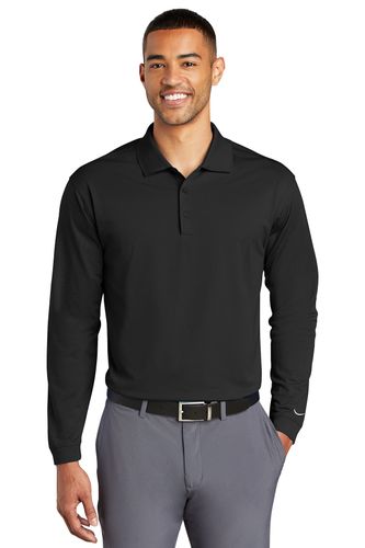 Nike Long Sleeve Dri-FIT Stretch Tech Polo image thumbnail