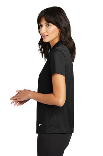 Nike Ladies Dri-FIT Vertical Mesh Polo image thumbnail