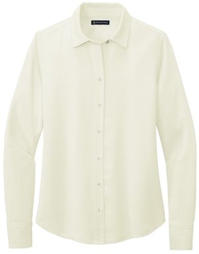 Brooks Brothers Women's Full-Button Satin Blouse image thumbnail
