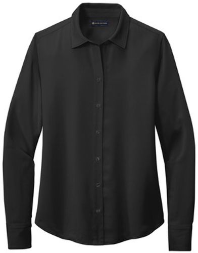 Brooks Brothers Women's Full-Button Satin Blouse image thumbnail