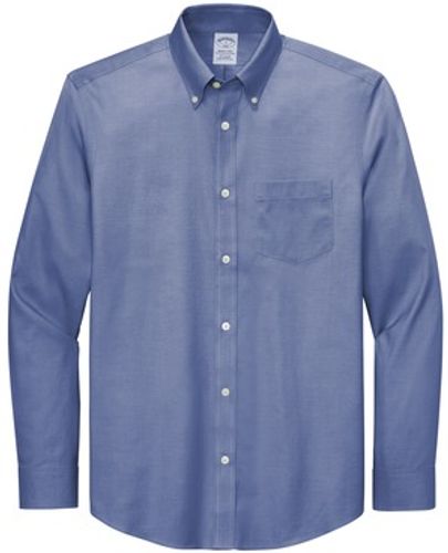 Brooks Brothers Wrinkle Free Stretch Pinpoint Shirt image thumbnail