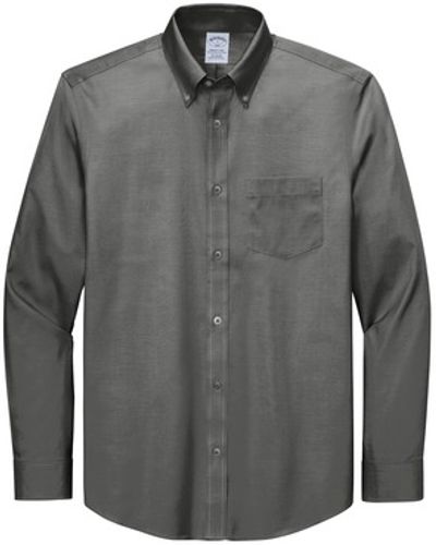 Brooks Brothers Wrinkle Free Stretch Pinpoint Shirt image thumbnail