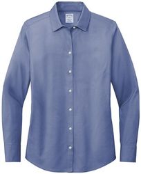 Image of Brooks Brothers Women's Wrinkle Free Stretch Pinpoint Shirt